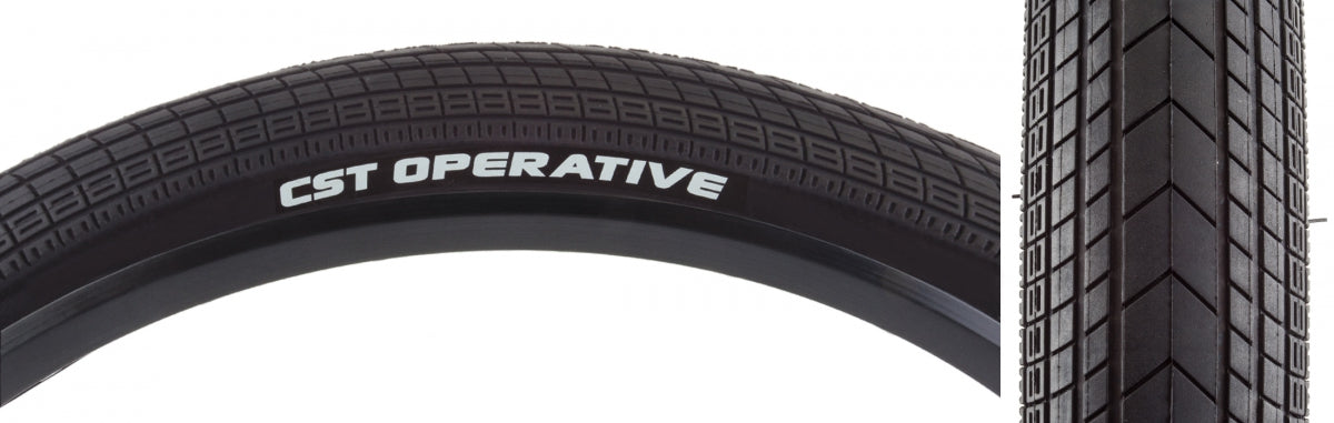 Premium CST Operative BMX Bicycle Tires – Compatible with 20" Wheels, Dual Compound Technology, Durable Rubber, Optimized Grip & Speed