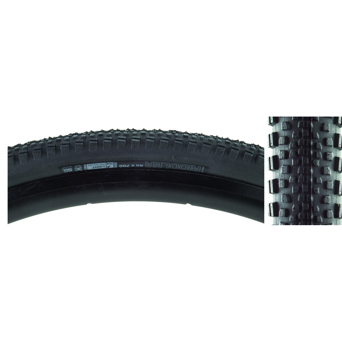 WTB Riddler Tubeless Tire Series – Fast Rolling, Lightweight 700x37/45 MTB XC/All-Mountain Trail Tires with Dual DNA, SG2 Puncture Protection