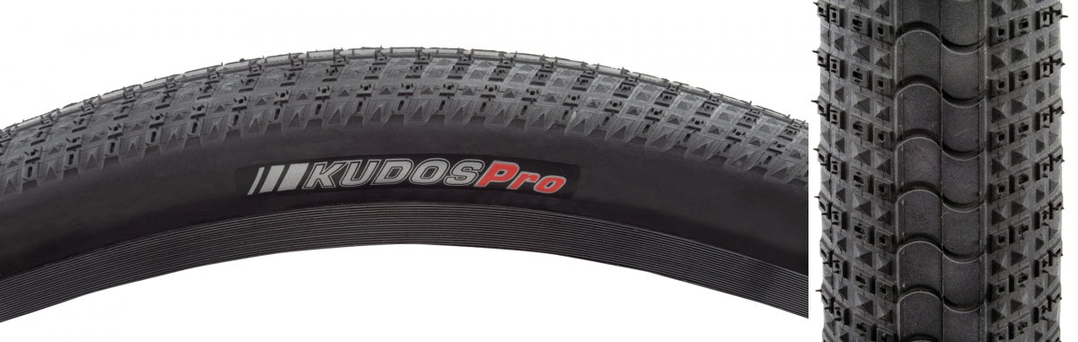 Kenda Kudos Pro BMX Tires 20x1.75 & 1.95 - High-Performance Foldable Tubeless-Ready Race Tires with SCR Rubber & Micro-Knob Design