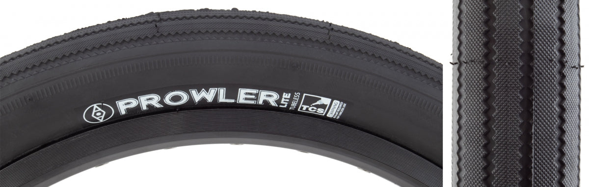Alienation TCS Prowler Lite Street 20x2.25 Tubeless TPI 85 Blk/Black Reflective