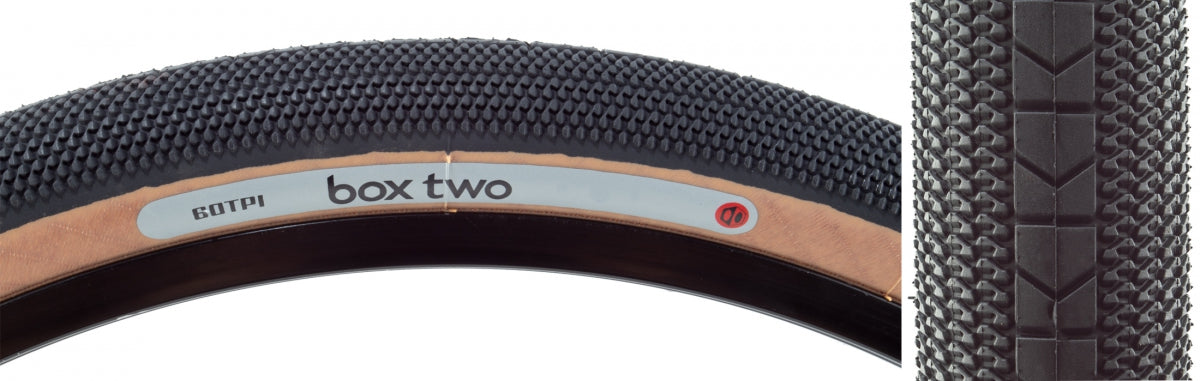 Box Components Box Two Tires 29x2.35 Wire TPI Bk/Skn BX-TR2-2129235-SK