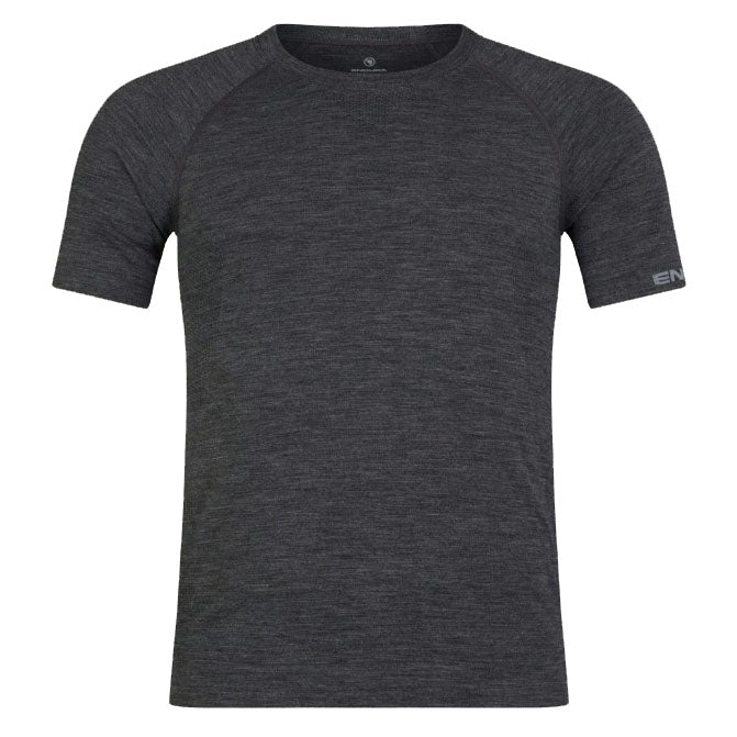 Endura Endura BaaBaa Pro S/S Baselayer, M/L, Gray
