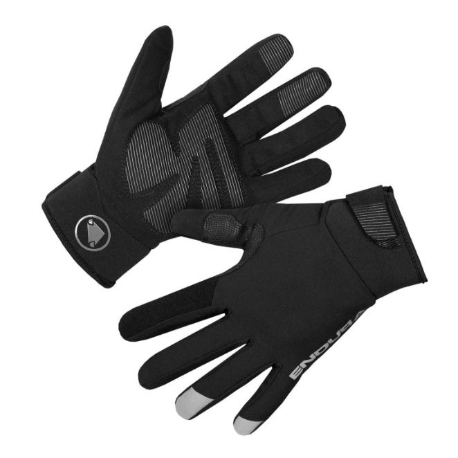 Endura Strike Waterproof Cycling Gloves - PFC-Free DWR, Breathable Membrane, Vibration Damping Gel, FULL Finger, Unisex Bike Gloves