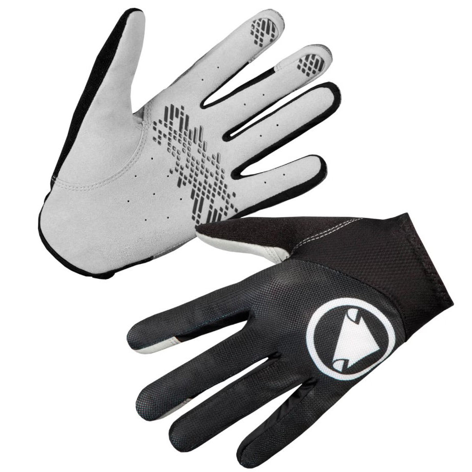 Endura Hummvee Lite Icon Gloves – Breathable, Lightweight Cycling Gloves with 4-Way Stretch, Durable Synthetic Leather, Grip Texture, and Versatile Fit