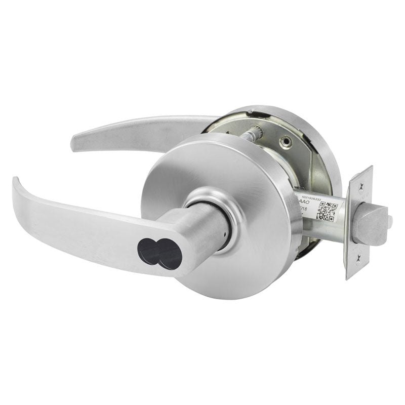 Sargent 28-60-7G05-LP Entrance or Office Cylindrical Lever Lockset, LFIC Less Core, L Rose, P Lever, Grade 2