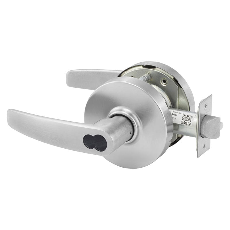 Sargent 28-60-7G37-LB Classroom Cylindrical Lever Lockset, LFIC Less Core, L Rose, B Lever, Grade 2