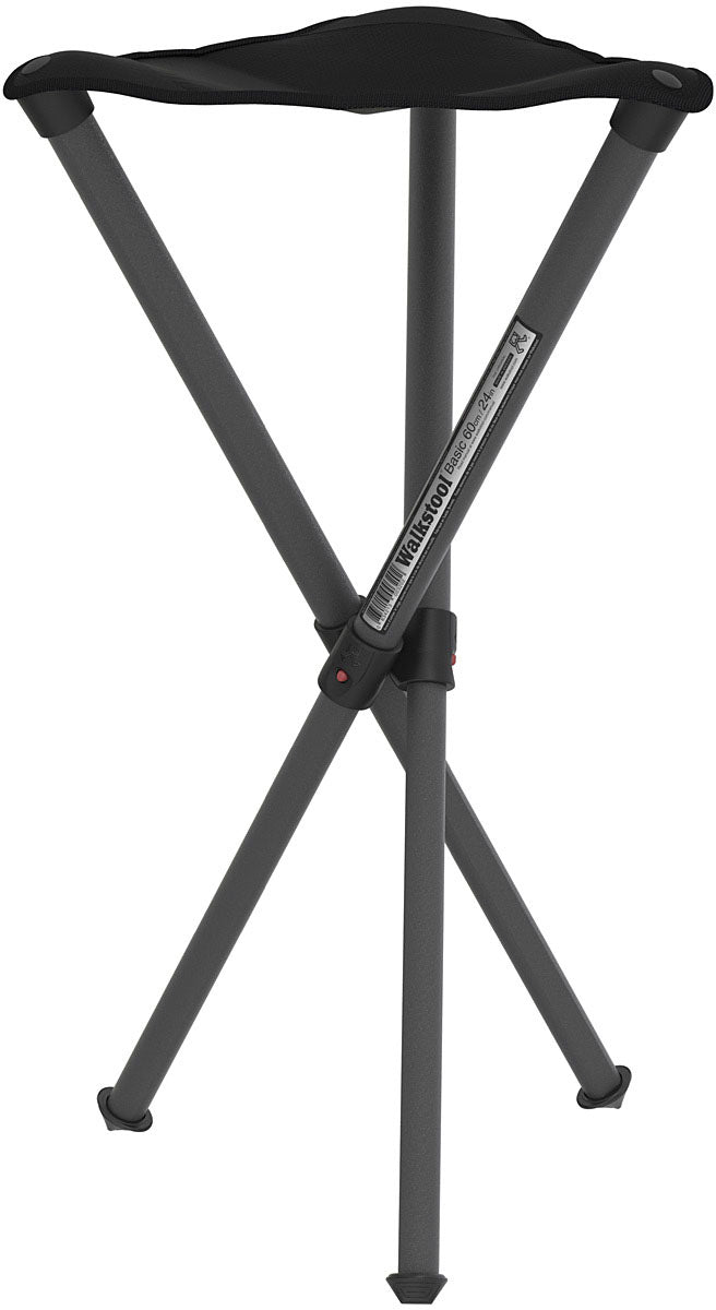 Portable Walkstool Basic Folding Stool – Lightweight Aluminum, Adjustable Heights, Durable Polyester Seat for Outdoor & Camping Use