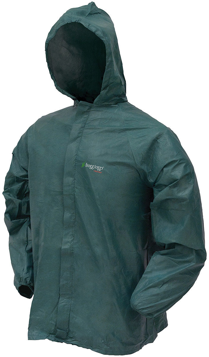 Frogg Toggs Basic Rainsuit - Green, Small - Lightweight and Waterproof Outdoor Clothing