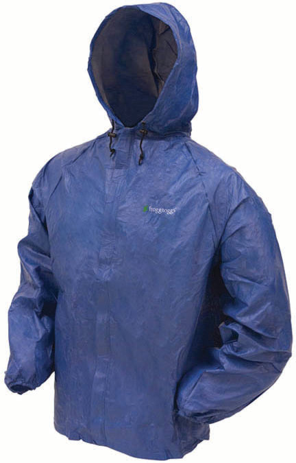 Frogg Toggs Kids Basic Rainsuit in Blue - Large Size