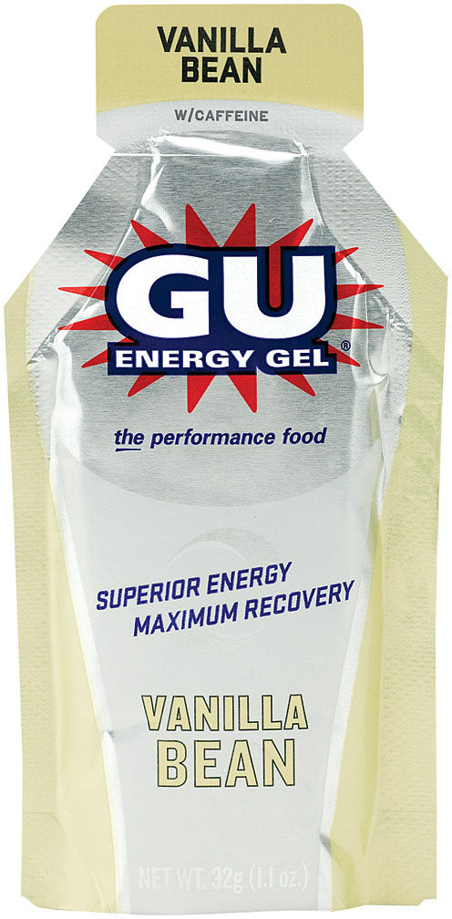 Gu Gu Gu Vanilla Bean Energy Boost - Fuel Your Day with Natural Goodness! Pack of 24