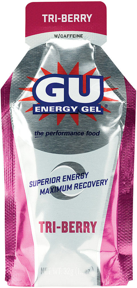 Gu Gu Gu Tri Berry Energy Food: Boost Your Energy Naturally! Pack of 24