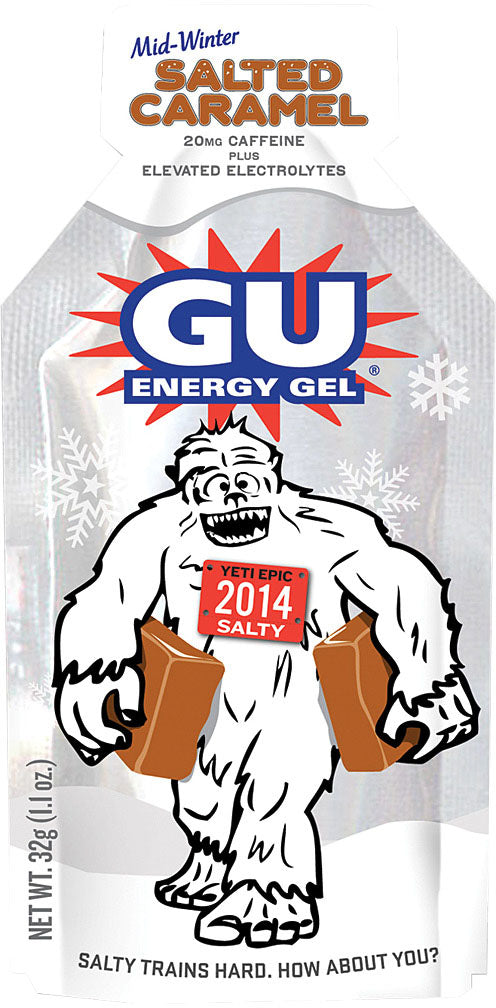 Gu Gu Gu Salted Caramel Energy Food: Fuel Your Day with Sweet and Salty Goodness! Pack of 24