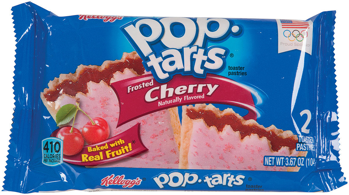 Premium Snack Pack Assorted Pop-Tarts (Frosted Cherry & S'mores) - Convenient On-the-Go Breakfast & Trail Treats for Active Lifestyles