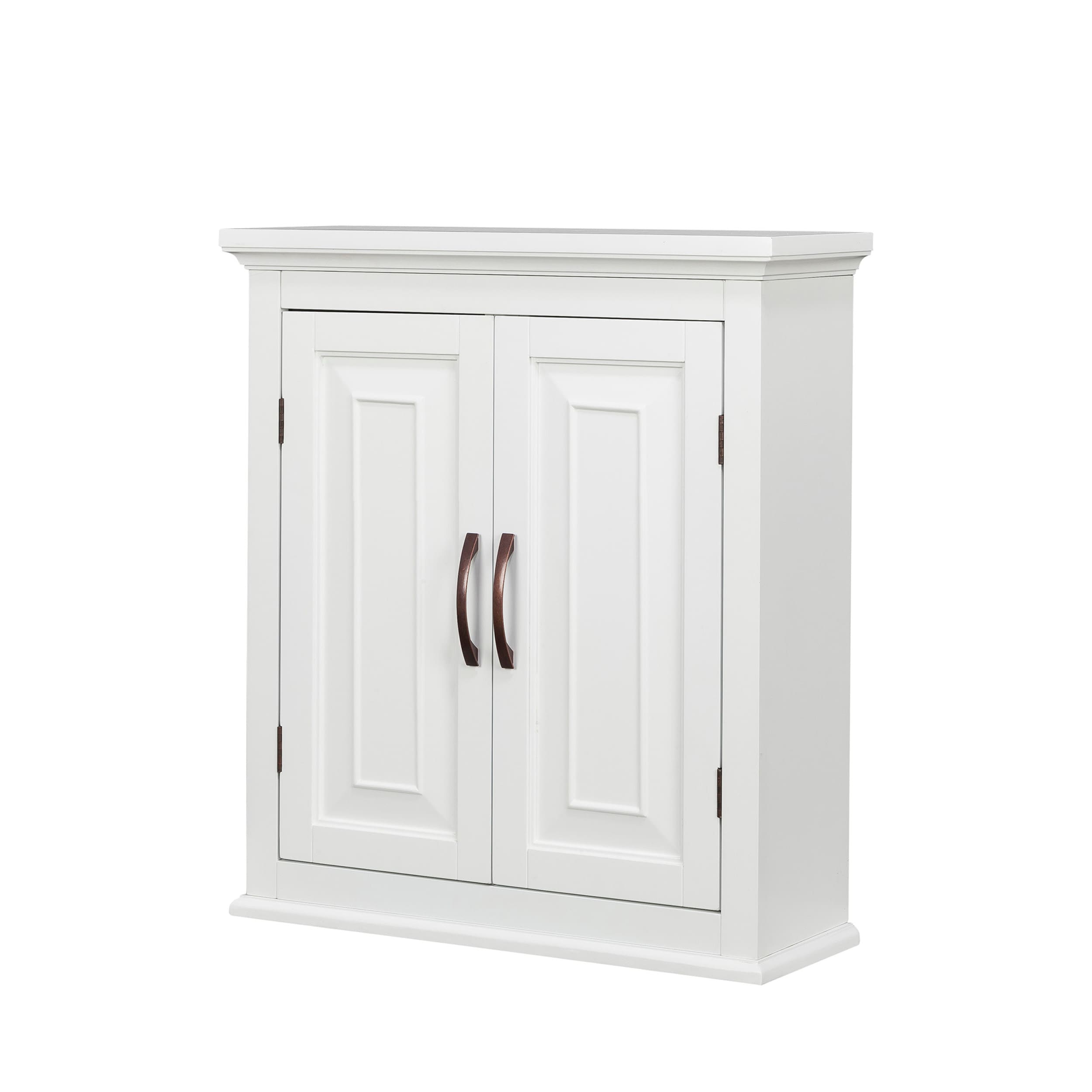 Teamson Home St. James 22.25-in x 25-in x 8-in White Bathroom Wall Cabinet