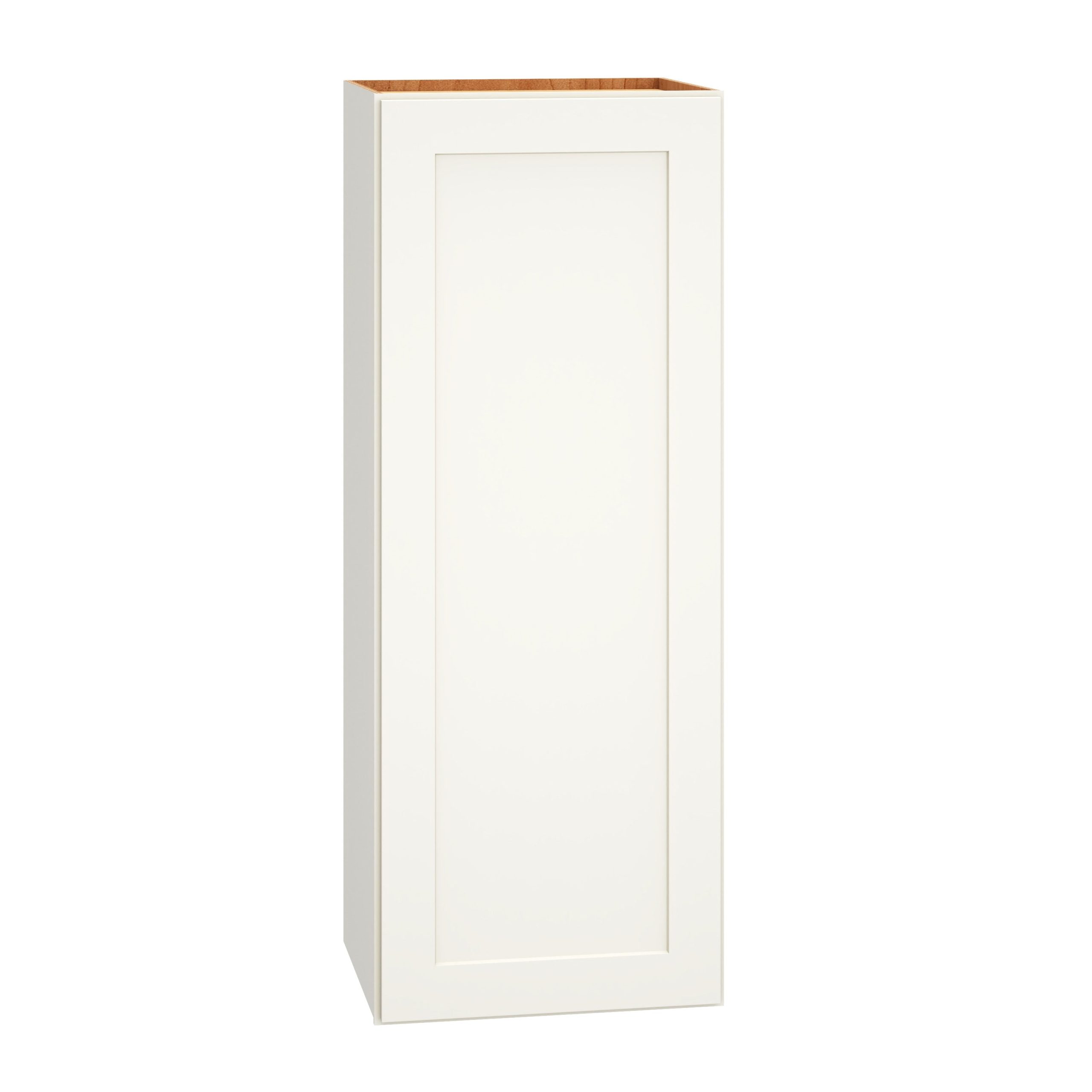 Diamond Express Jamestown 15-in W x 39-in H x 12-in D White Wall Fully Assembled Plywood Cabinet (Recessed Panel Shaker Door Style)