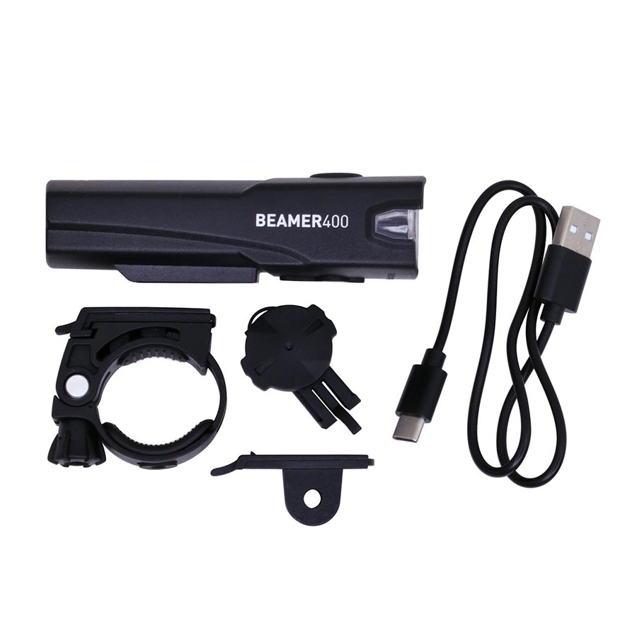 Planet Bike Beamer 400 Light, Front, Black