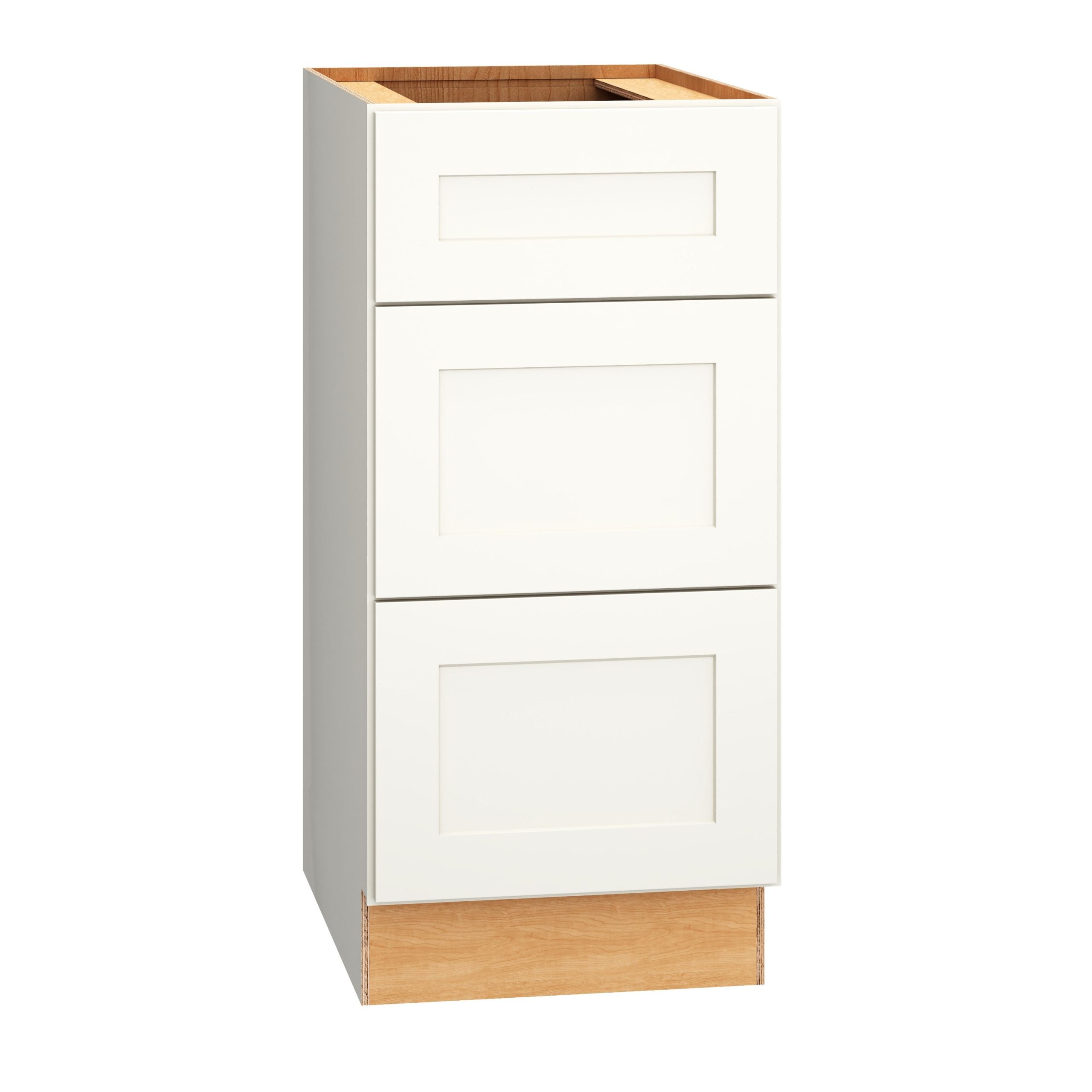 Diamond Express Jamestown 15-in W x 32.5-in H x 21-in D White 3-Drawer Wood Wall-mount Cabinet Banks