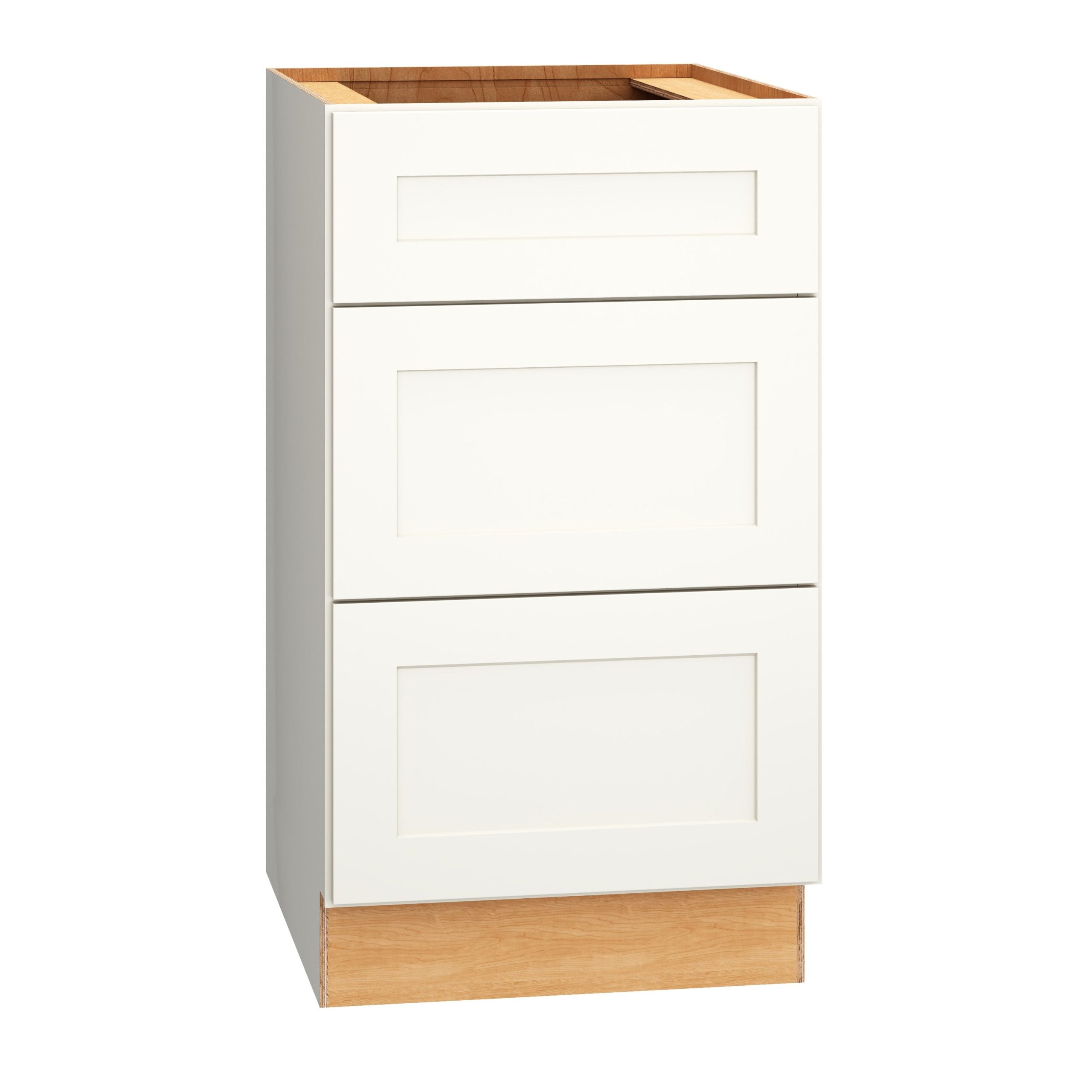 Diamond Express Jamestown 18-in W x 32.5-in H x 21-in D White 3-Drawer Wood Wall-mount Cabinet Banks