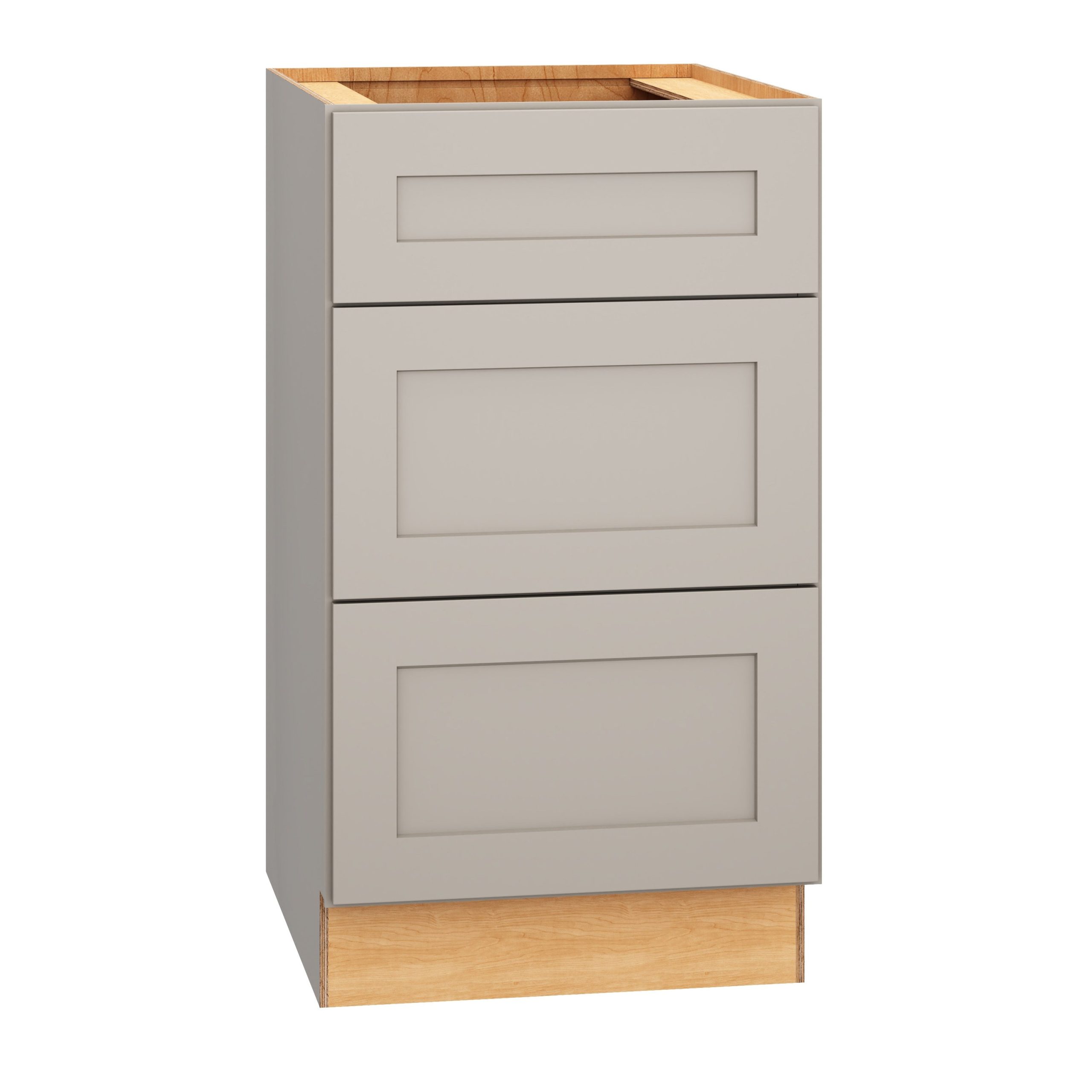 Diamond Express Jamestown 18-in W x 32.5-in H x 21-in D Cloud Gray 3-Drawer Wood Wall-mount Cabinet Banks