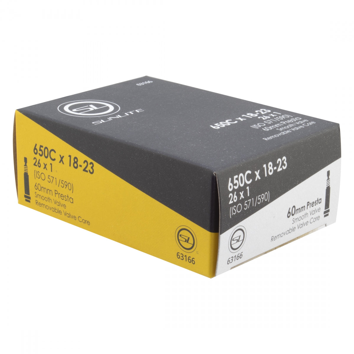 Sunlite Standard Presta Valve 650Cx18-23 (26x1) PV 60mm 0d