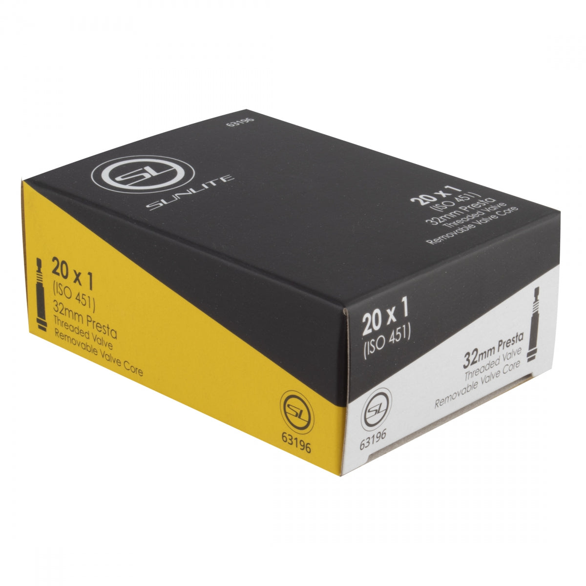 Sunlite Standard Presta Valve 20x1 (451x19) PV 32mm 0d