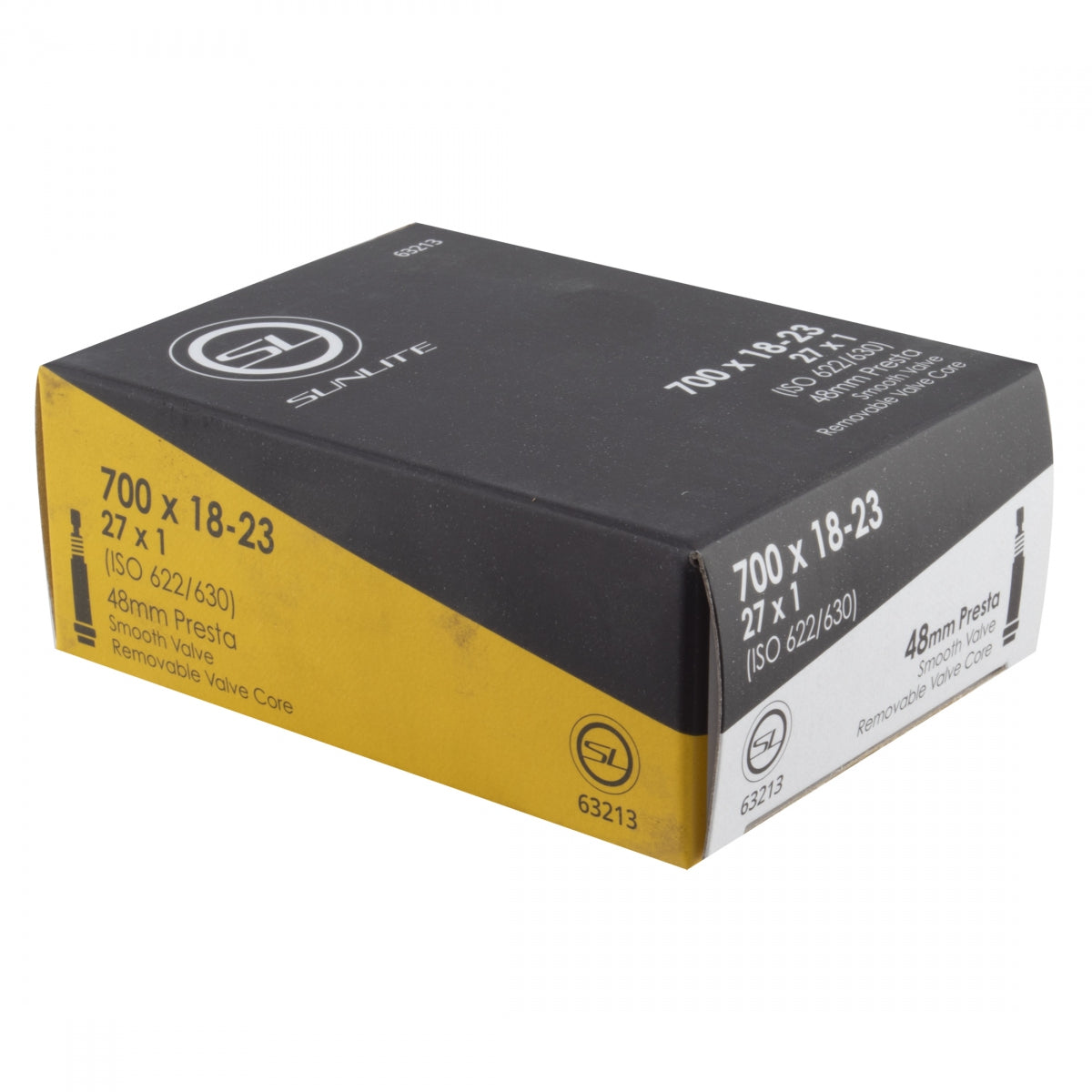 Sunlite Standard Presta Valve 700x18-23 (27x1) PV 48mm 0d