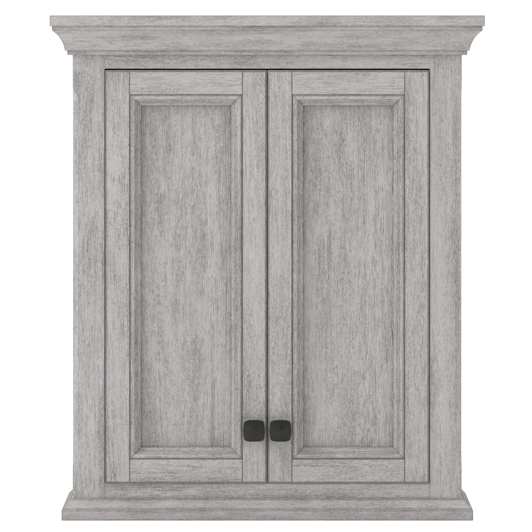 CRAFT + MAIN Ellery 24-in x 28-in x 8-in White Soft Close Bathroom Wall Cabinet