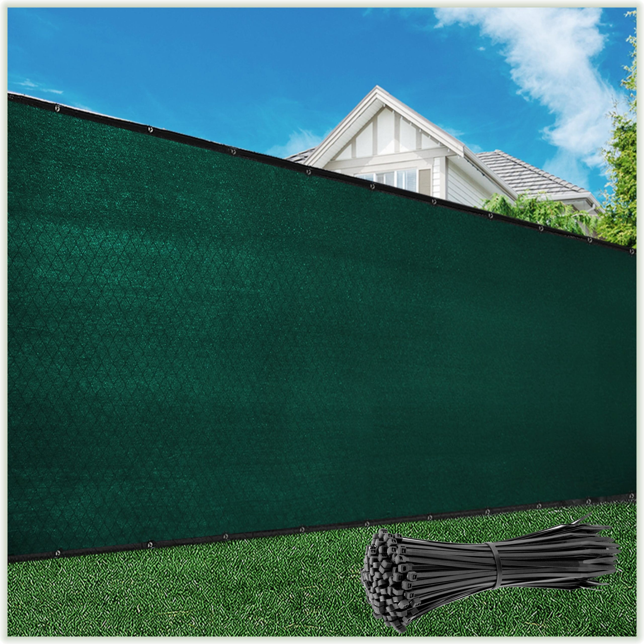 ColourTree 6-ft H Hdpe Chain Link Fence Screen