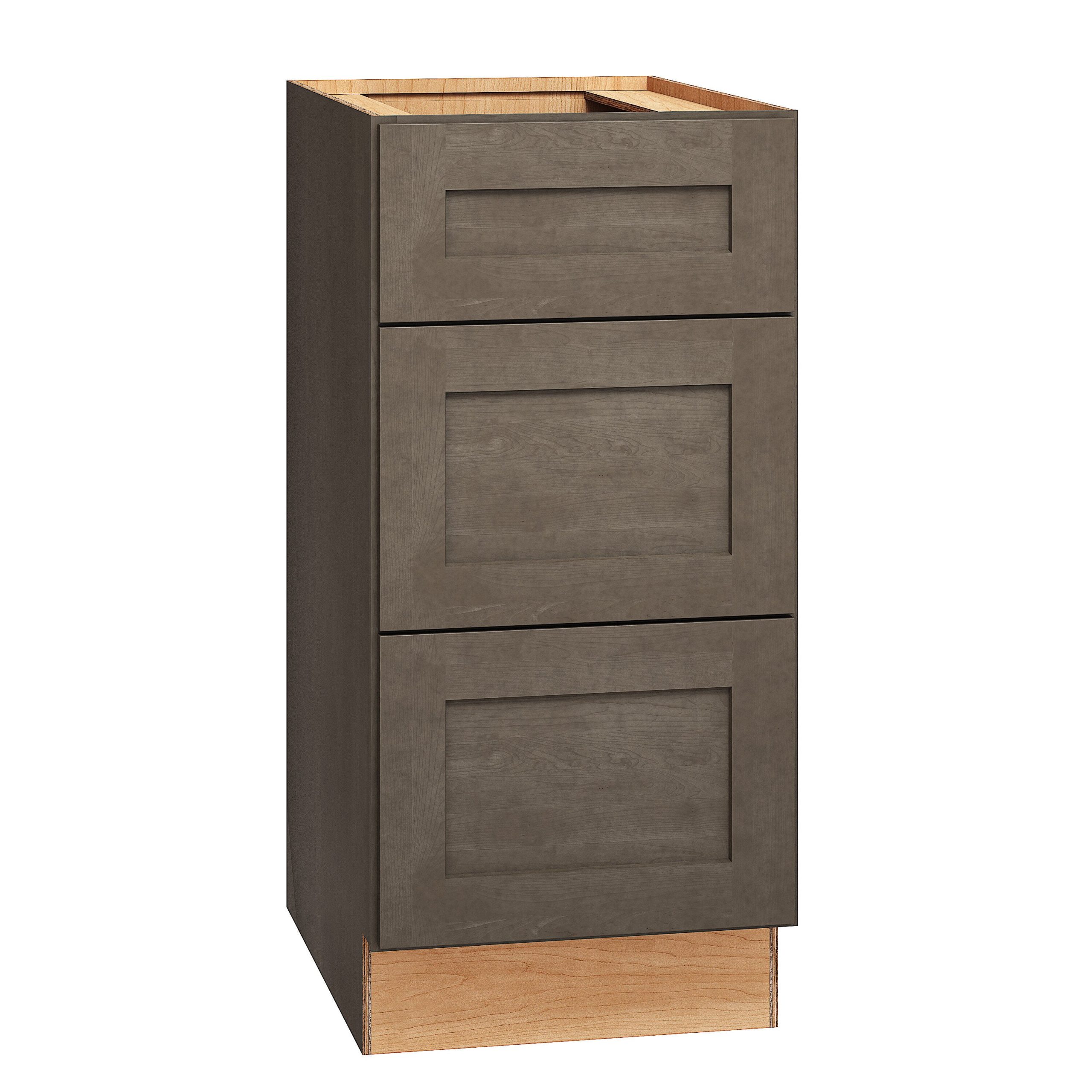 Diamond Express Jamestown 15-in W x 32.5-in H x 21-in D Colt Brown 3-Drawer Wood Wall-mount Cabinet Banks