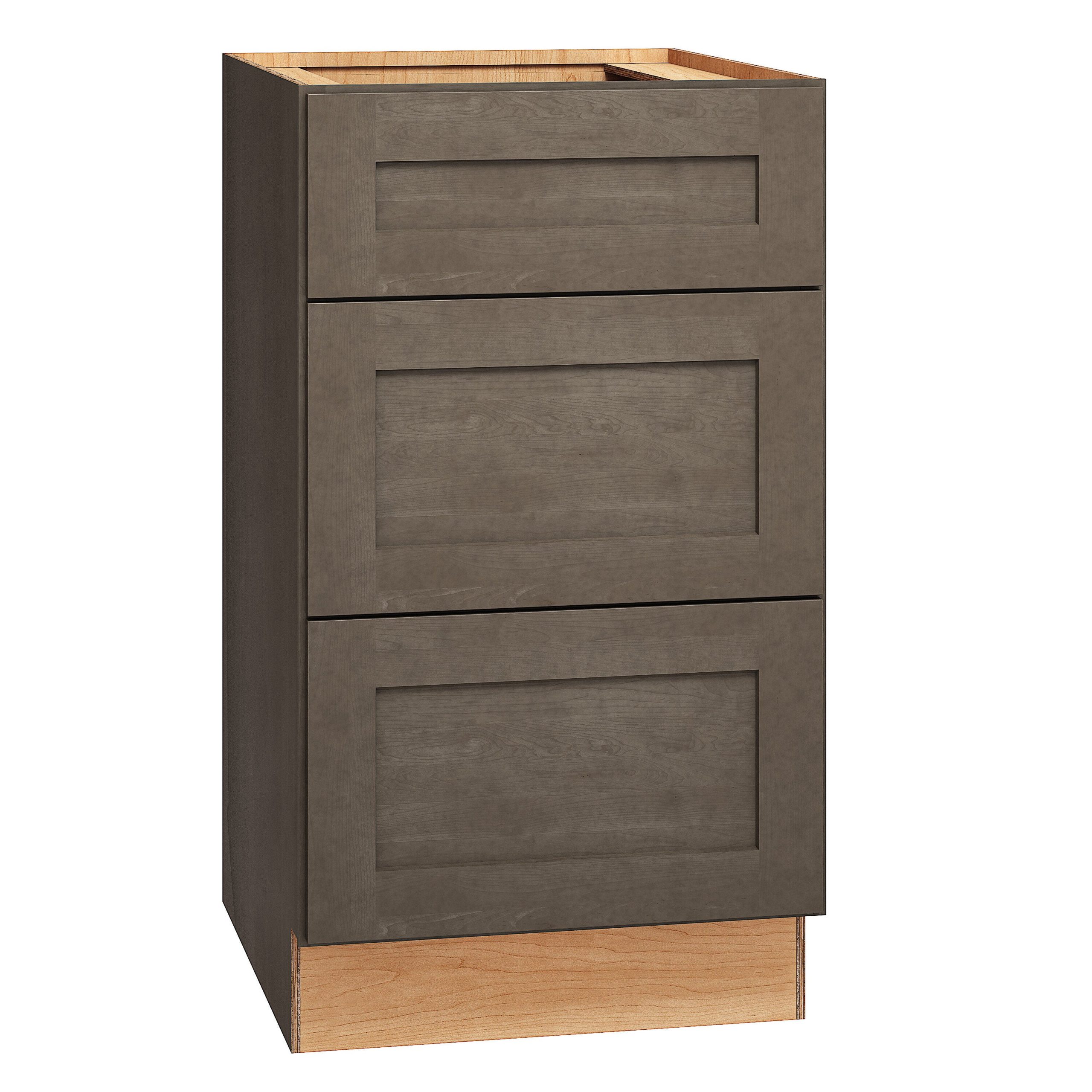 Diamond Express Jamestown 18-in W x 32.5-in H x 21-in D Colt Brown 3-Drawer Wood Wall-mount Cabinet Banks