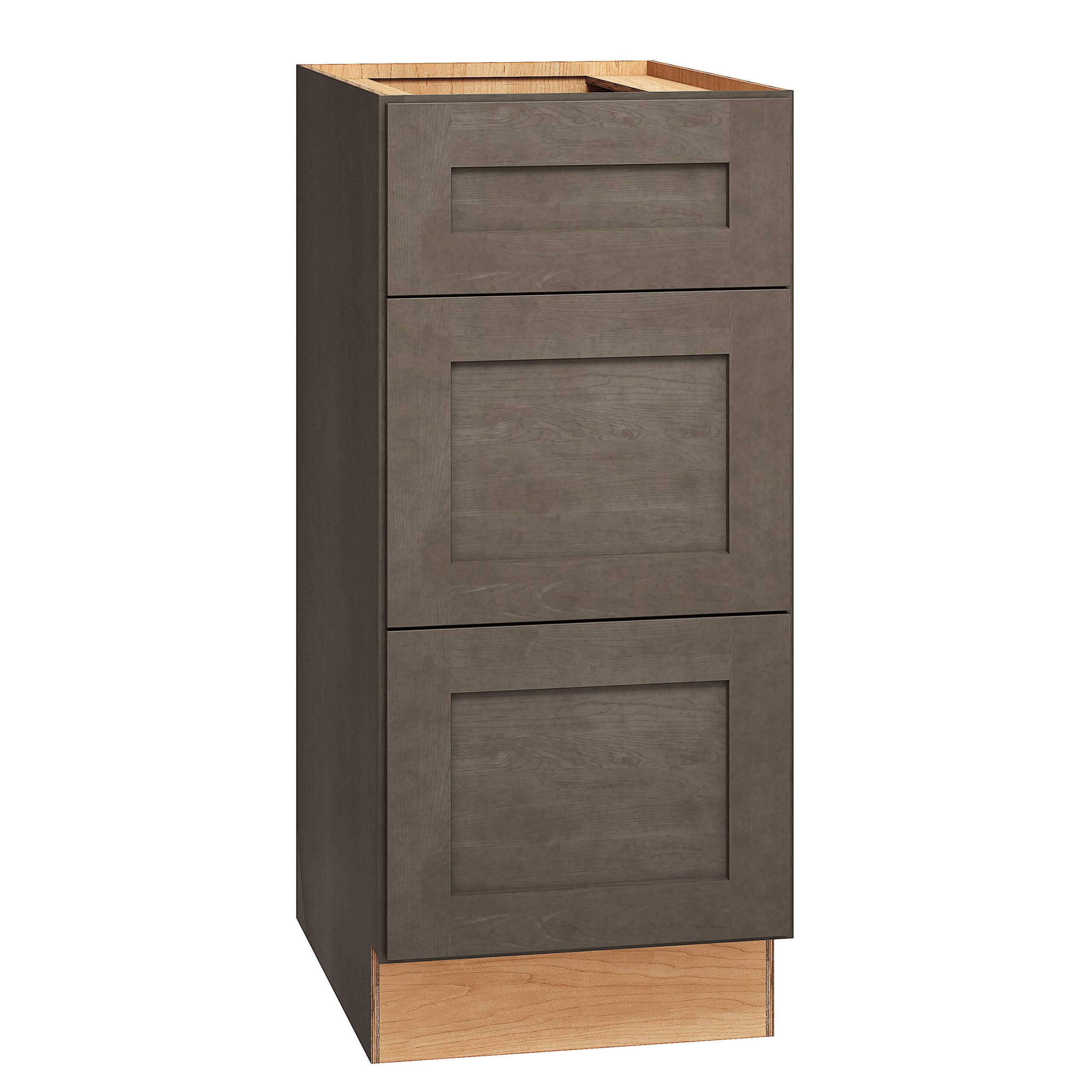 Diamond Express Jamestown 15-in W x 34.5-in H x 21-in D Colt Brown 3-Drawer Wood Wall-mount Cabinet Banks