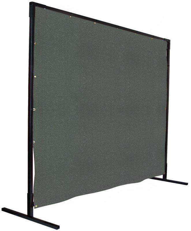 Black Stallion Heavy-Duty Welding Screen - 12 Oz. Olive Canvas Duck