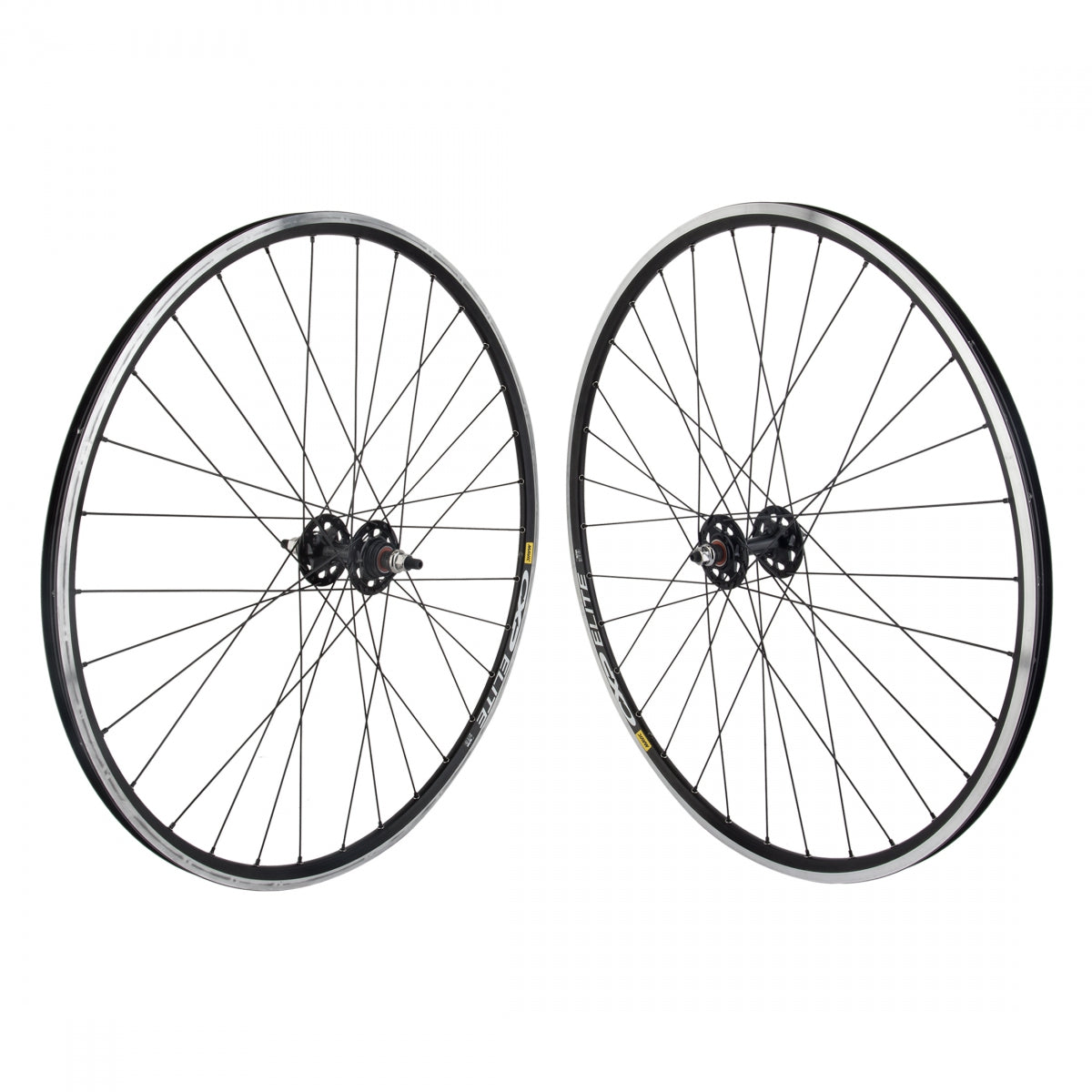 Wheel Master 700C Alloy Fixed Gear/Freewheel 700C Wheelset Mavic CXP Elite Rims