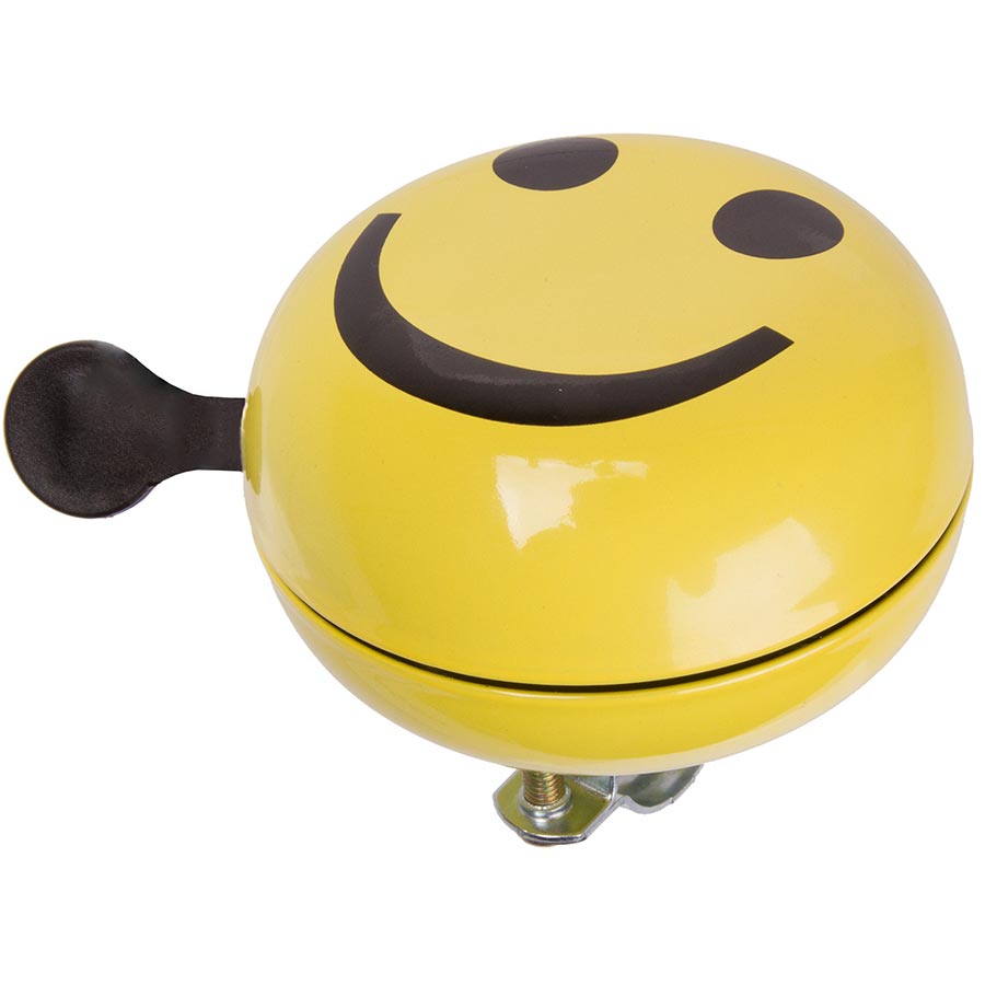 Cycling Bell Collection – Steel Maxi Ding Dong Bells with Stylish Polka Dots, Glow-in-the-Dark, Sunflower, and Smile Designs for Bikes