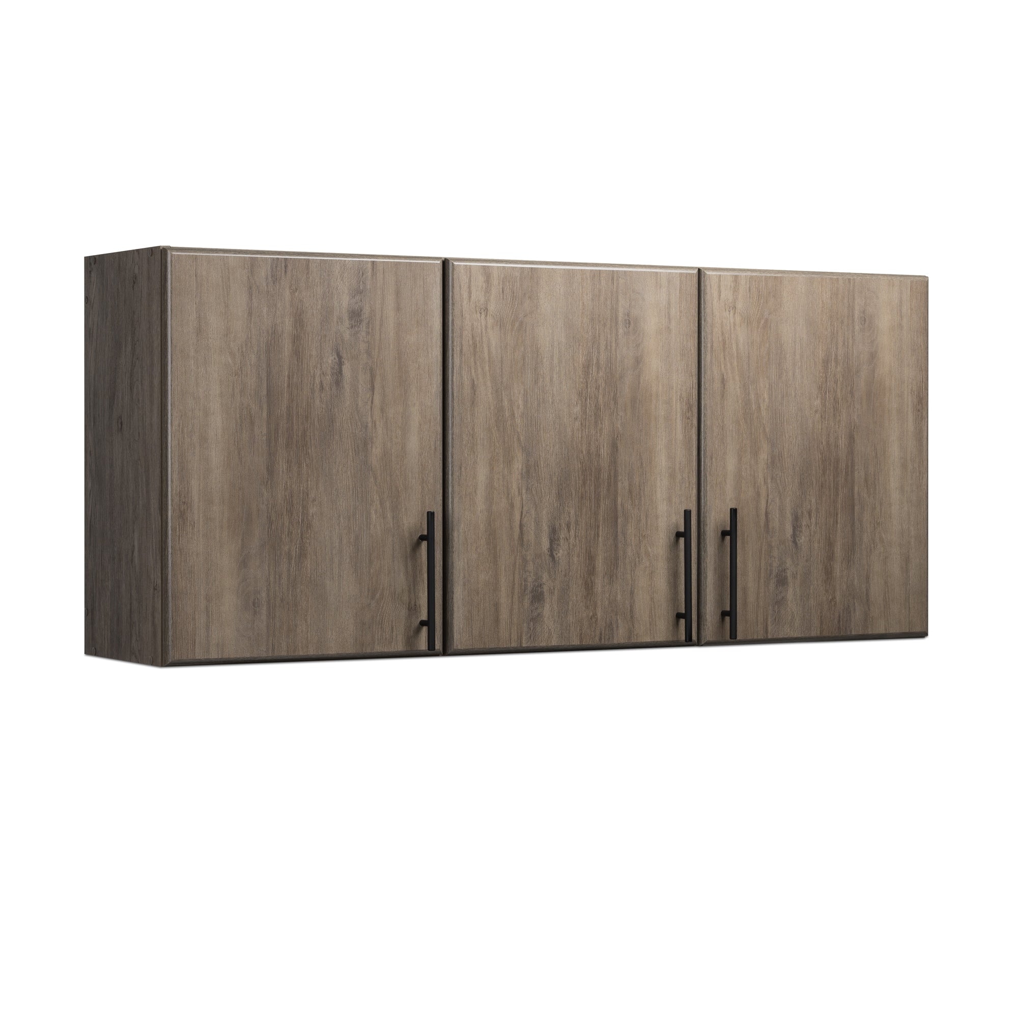 Prepac Elite 54-in W x 24-in H Wood Composite Drifted Gray Wall-mount Utility Storage Cabinet