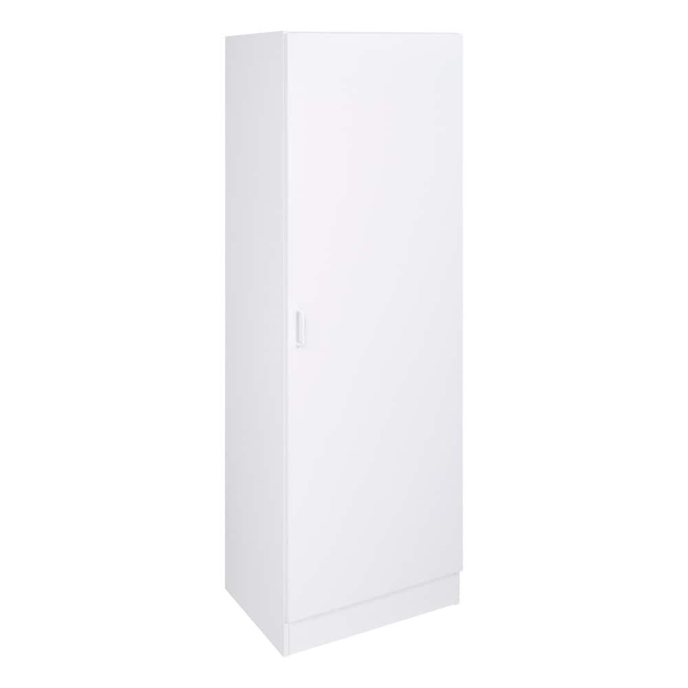 Stor-It-All 23.75-in W x 70.375-in H Wood Composite White Wall-mount Utility Storage Cabinet