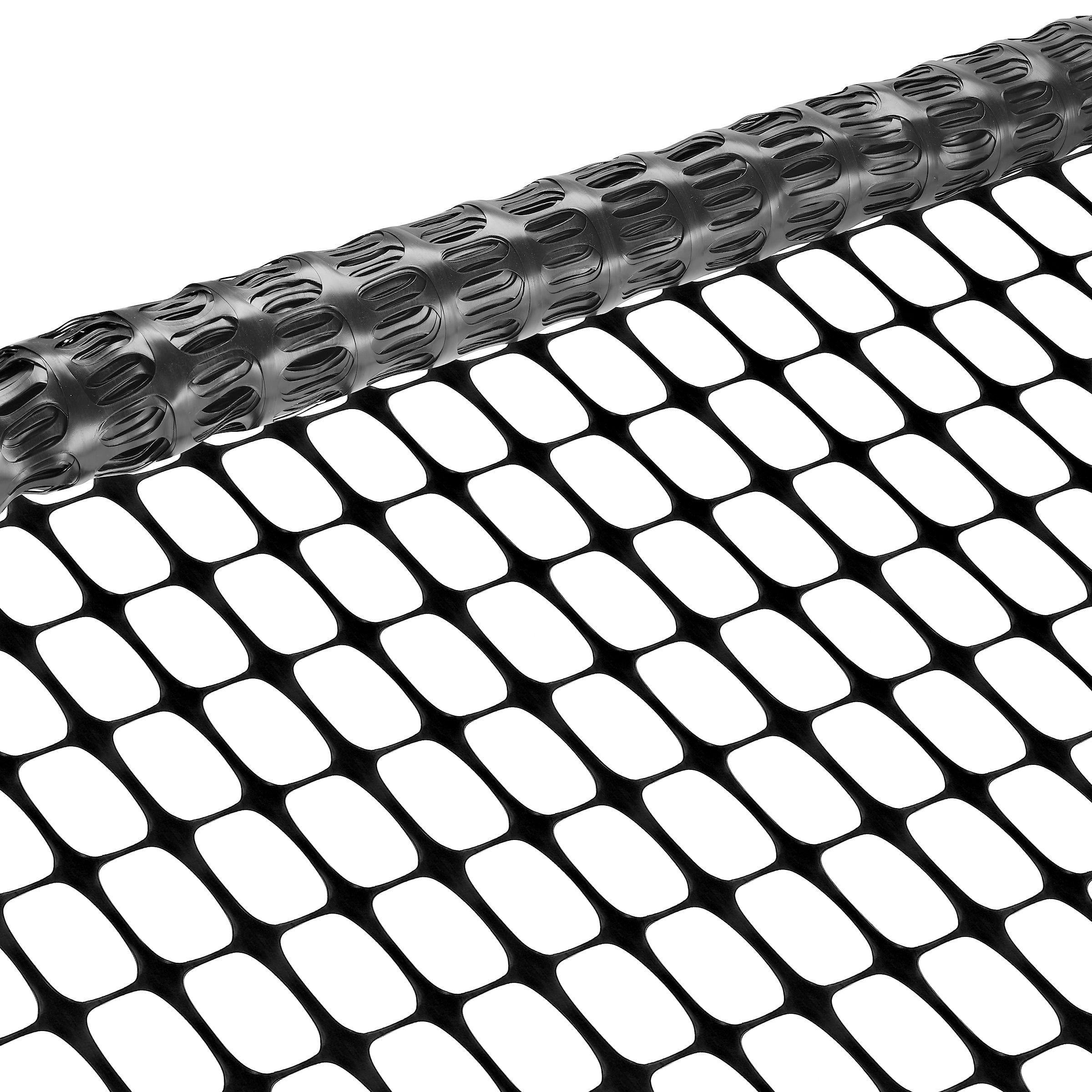 BOEN 100-ft H x 4-ft L Temporary Plastic Snow Fence