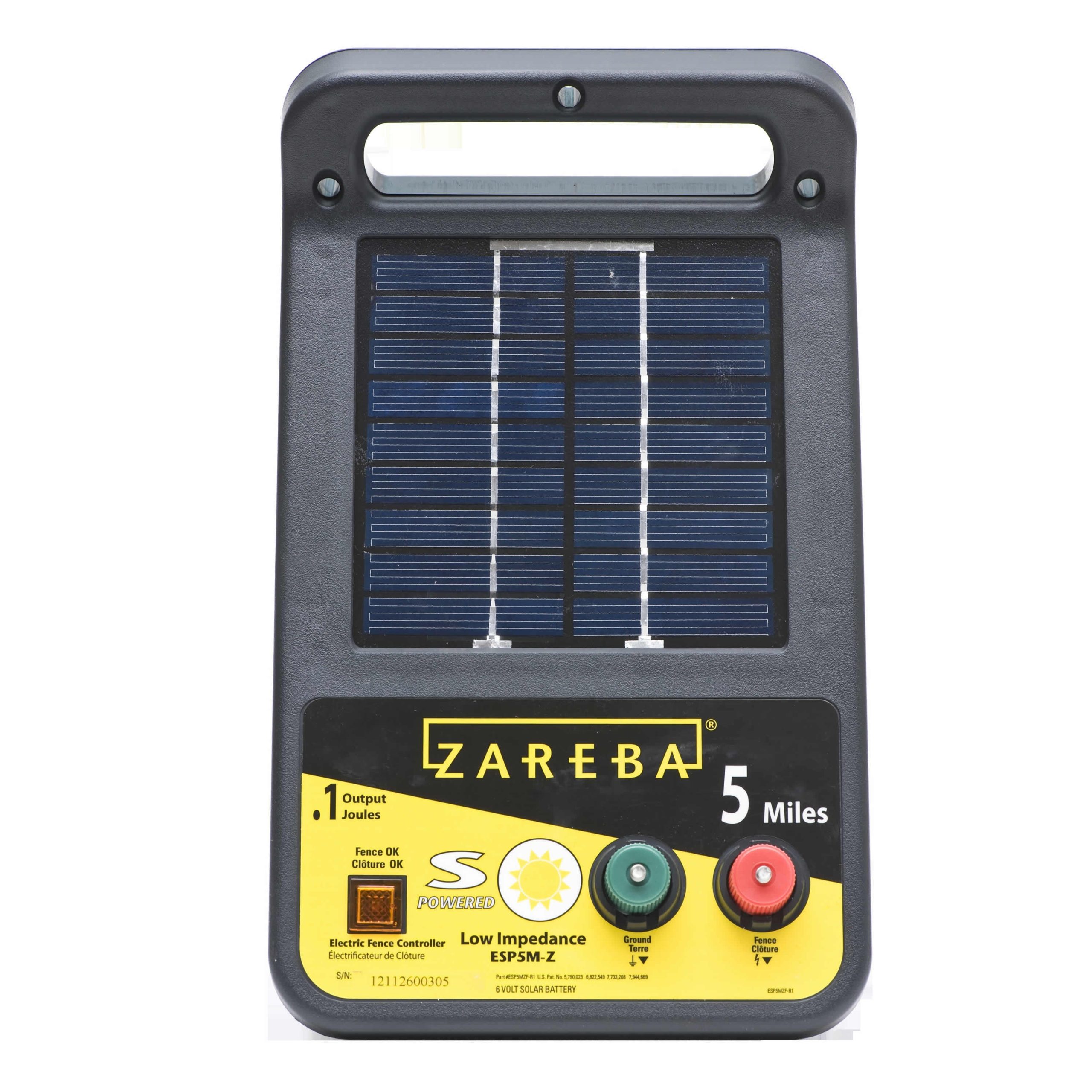 Zareba Systems 5-Mile Solar Electric Fence Charger