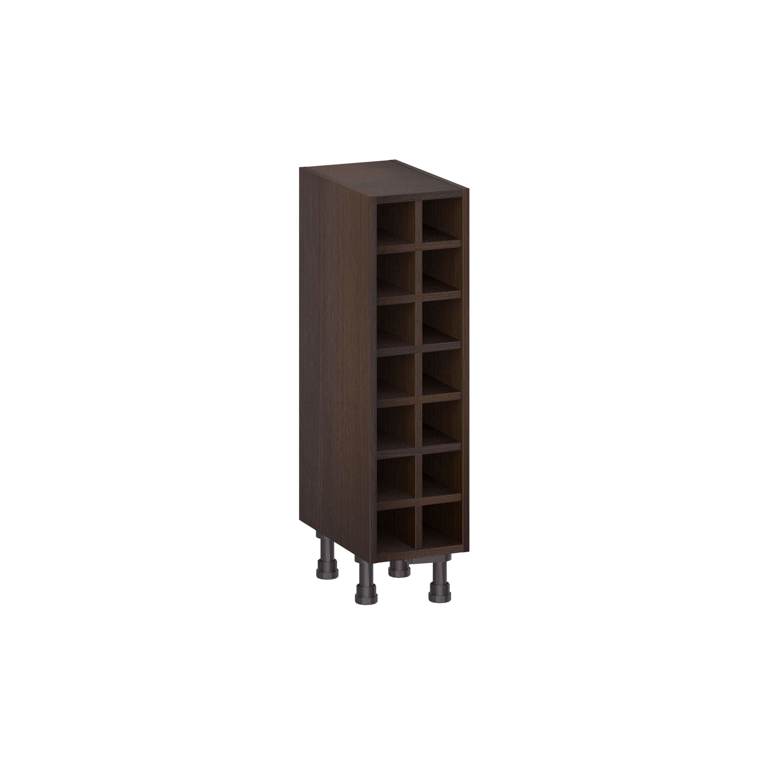 Hugo&Borg 14-Bottle Wood Mdf Wine Cabinet
