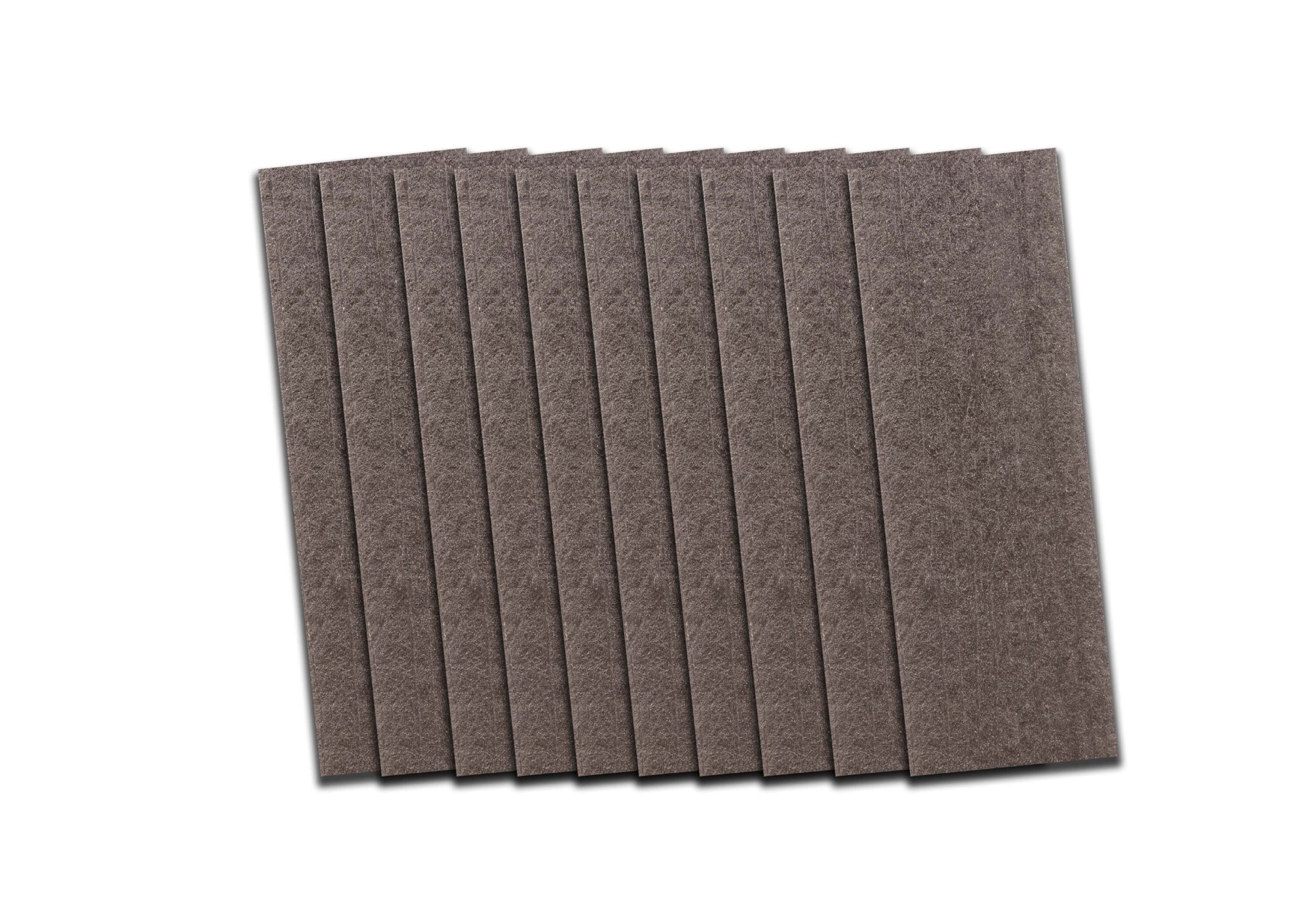 Natures Composites Composite Fence and Gate Picket - Square Top - Rosewood (Brown) - 3/8in. x 3.5in. x 5 3/4ft. (10-Pack)