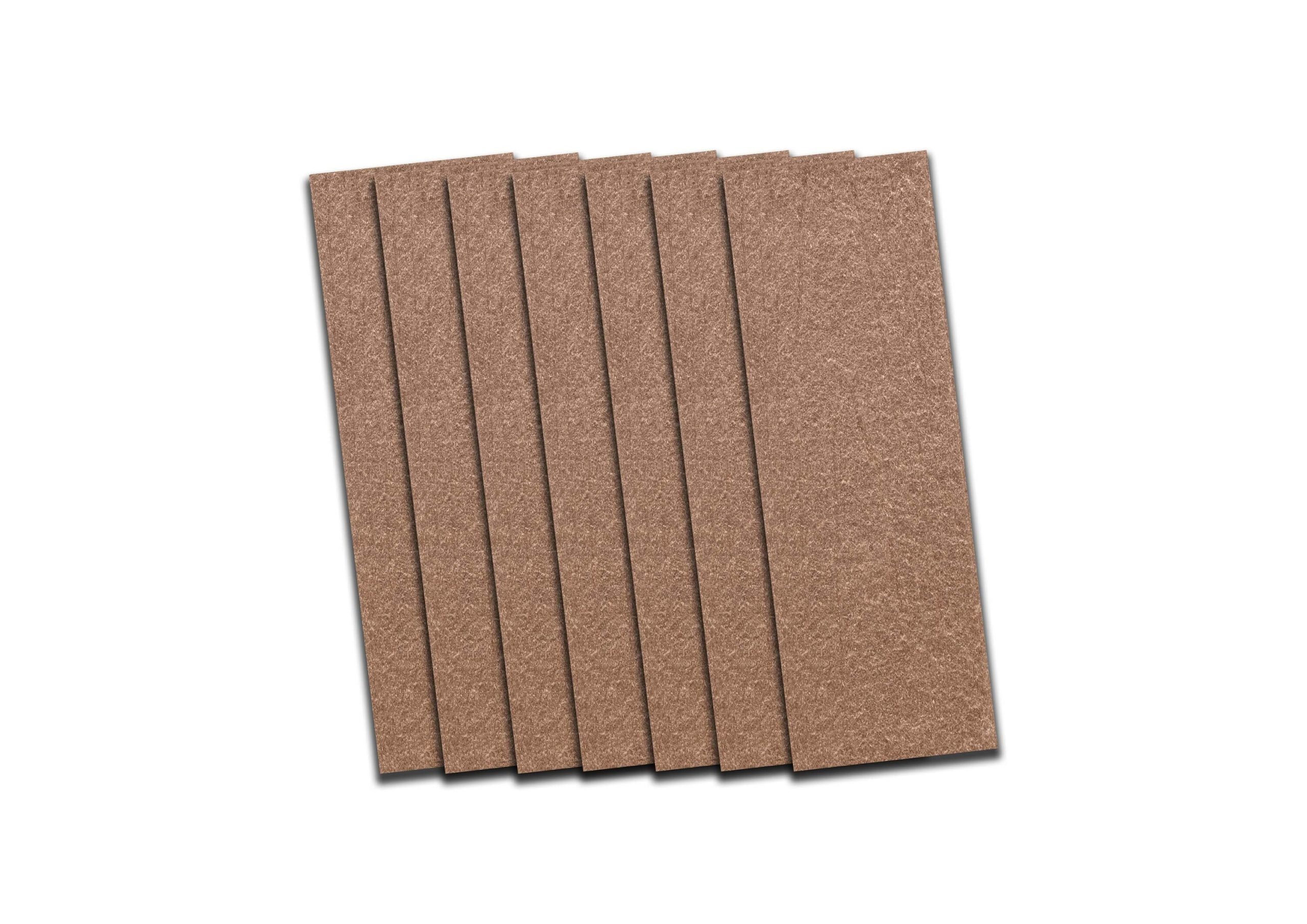 Natures Composites Composite Fence and Gate Picket - Square Top - Timber Brown - 3/8in. x 5in. x 5 3/4ft. (7-Pack)