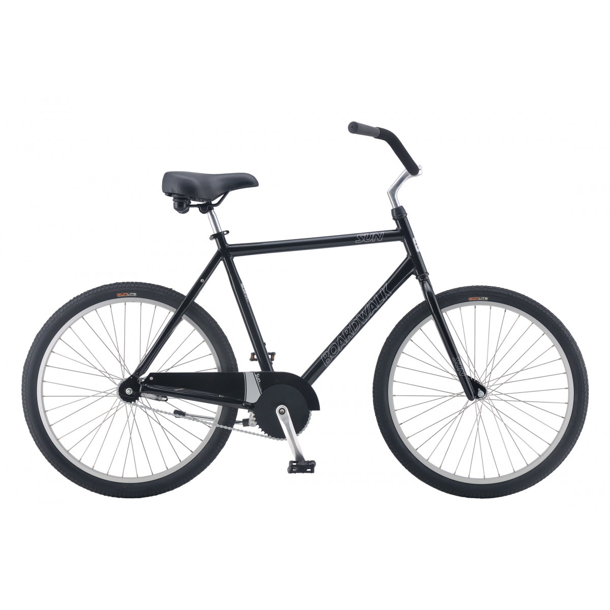 Sun Bicycles Boardwalk Step-Over 23in Gloss Black 26`