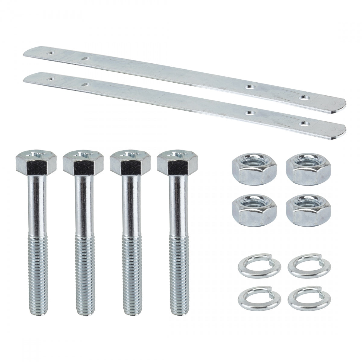 Bike Basket Sun Bicycles Sun Trike Replacement Fittings 2-Plates/4-Bolts/Washers/Nuts