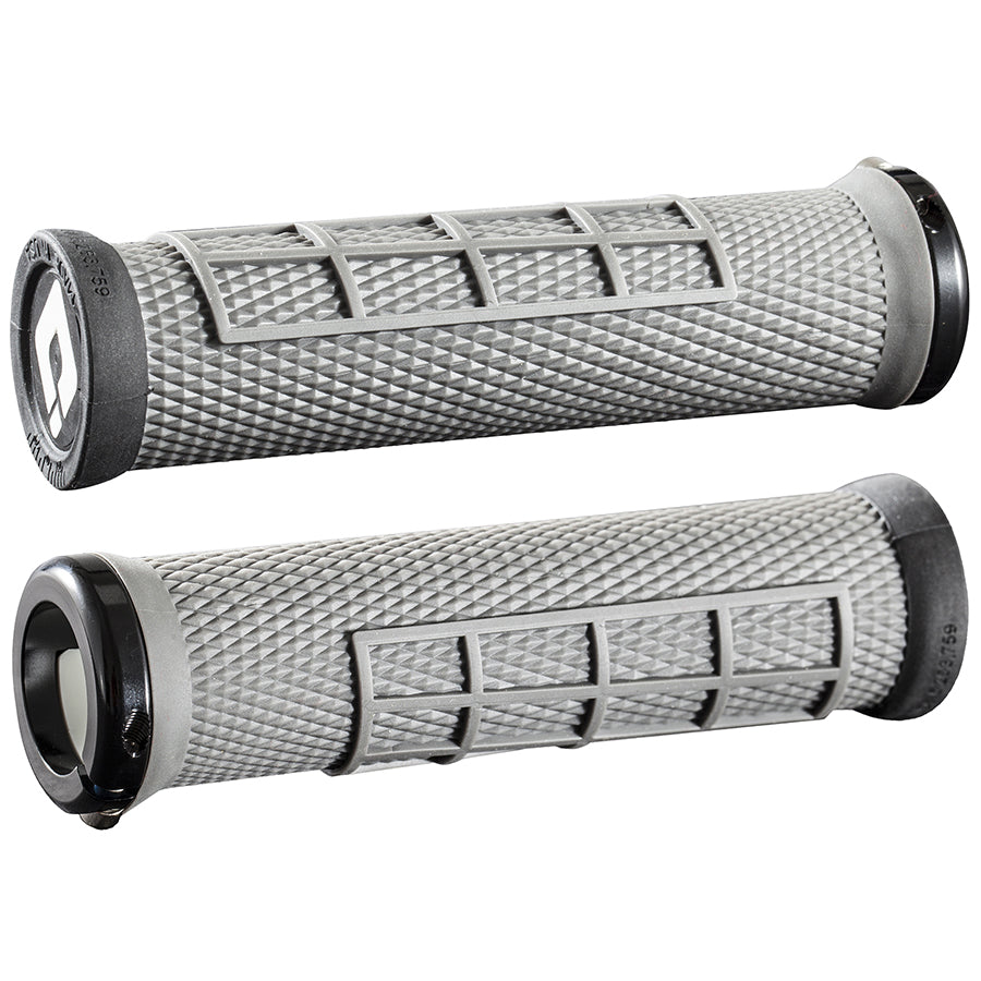 ODI Elite Flow Grips 130mm Graphite/Black, Pair