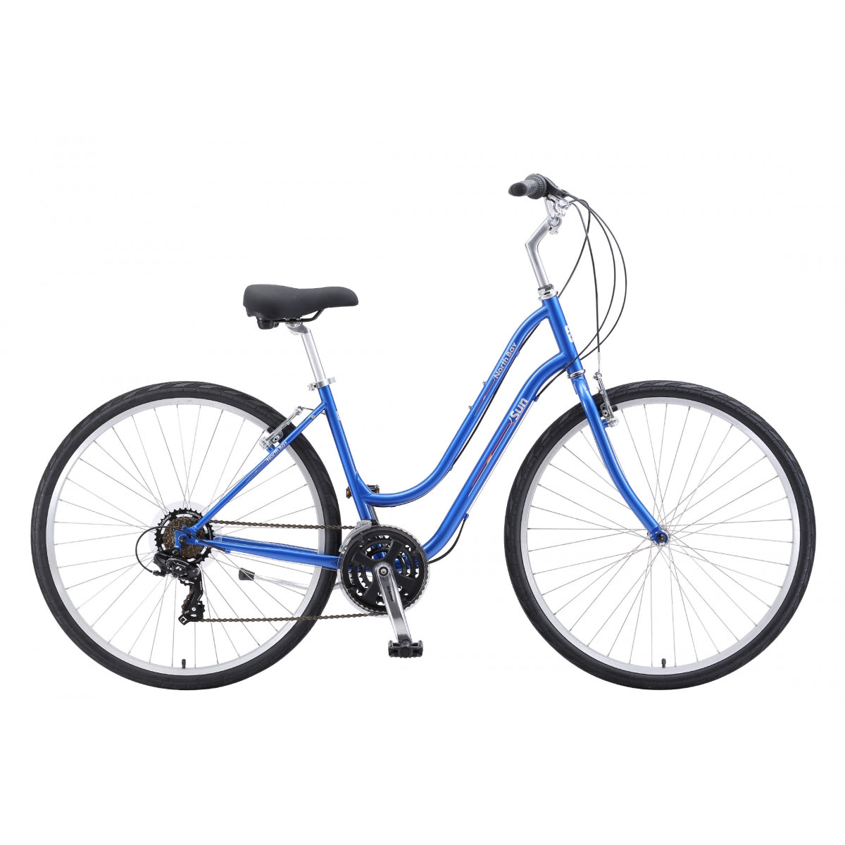 Sun Bicycles North Bay Step-Thru 17.5in Blue Pearl 700c