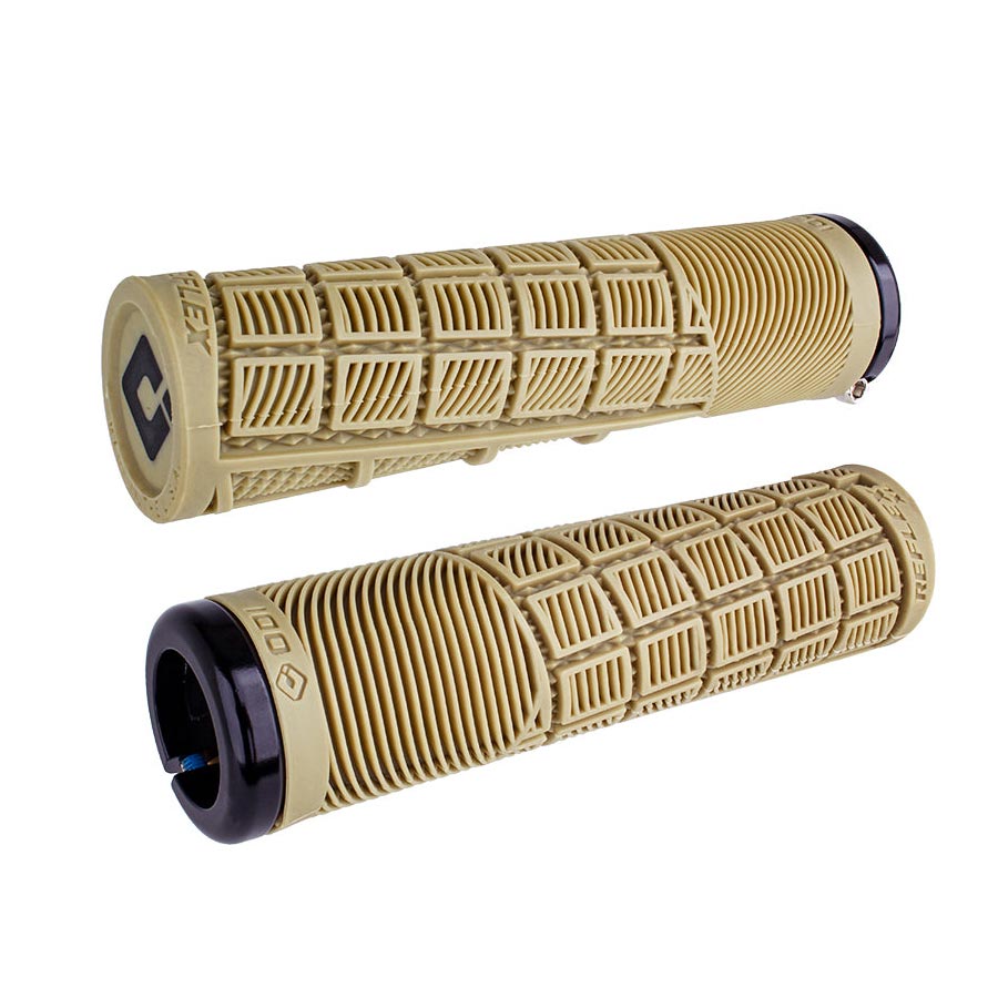 ODI Reflex XL v2.1 Grips 135mm, Tan, Pair
