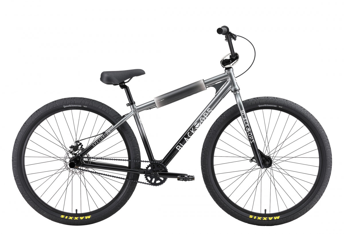 Black Ops SpecOp-29 Disc Step-Over BMX Bike – Lightweight Aluminum Frame, Chromoly Components, 29" Maxxis Tires, Single-Speed, Urban & Freestyle Use