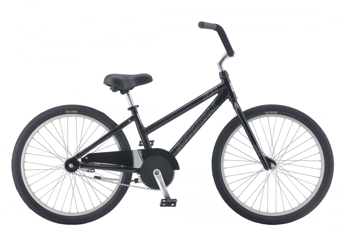Sun Bicycles Boardwalk 24 Step-Thru 14in Gloss Black 24`