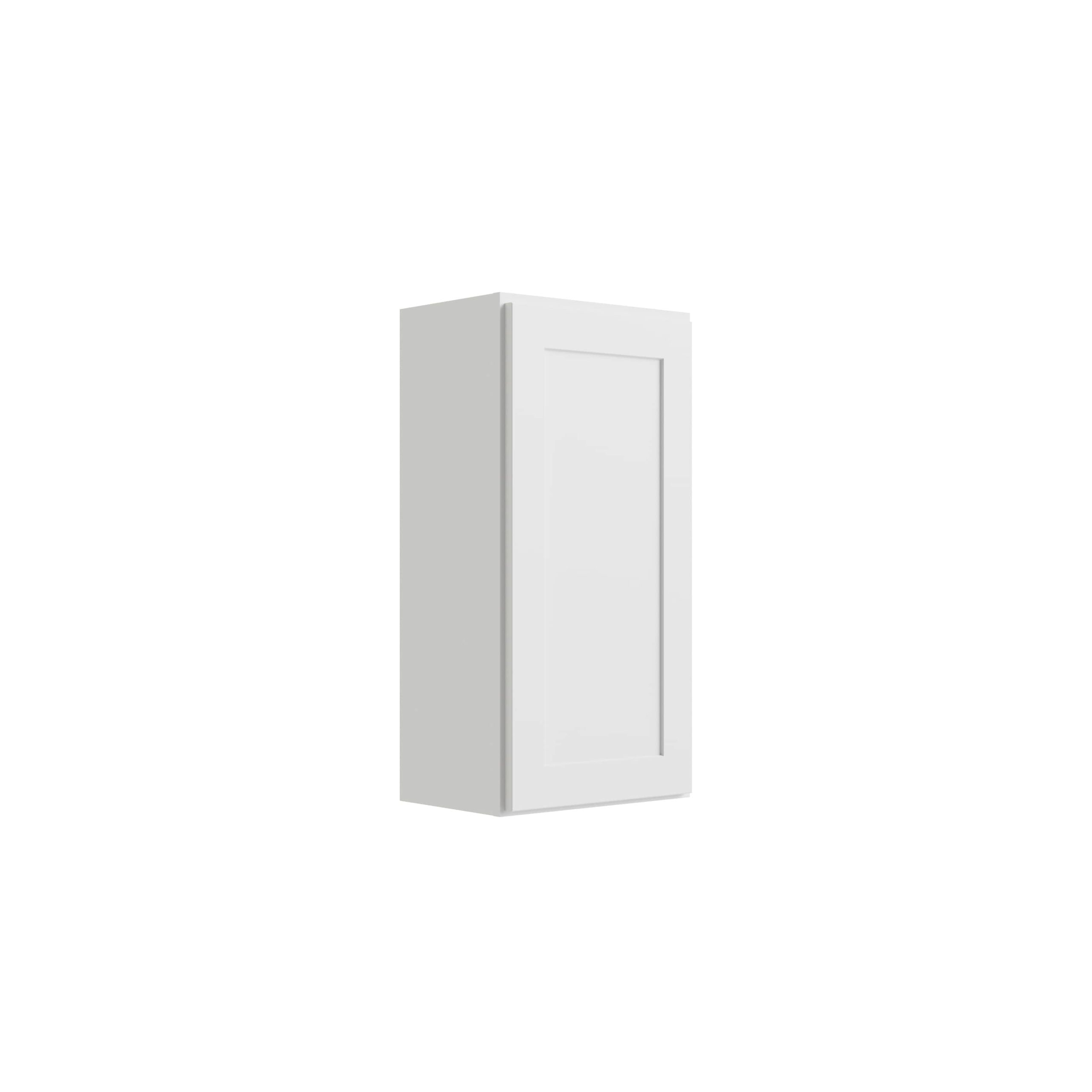 RELIABILT Parkstone 15-in W x 30-in H x 12-in D White Wall Fully Assembled Plywood Cabinet (Shaker Door Style)