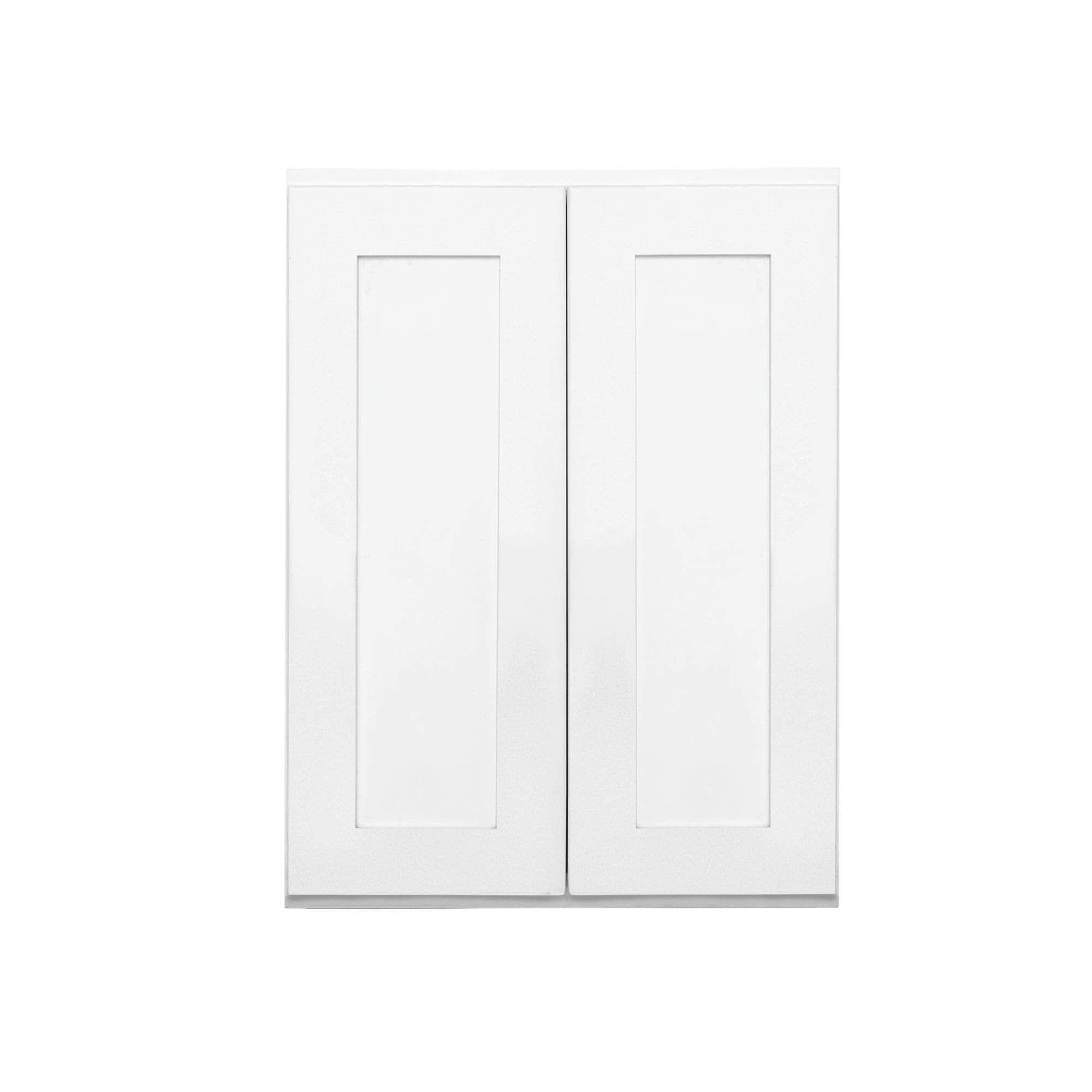 RELIABILT Fairplay 27-in W x 36-in H x 12-in D White Wall Ready To Assemble Plywood Cabinet (Recessed Panel Shaker Door Style)